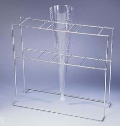 Soporte DWK Life Sciences (Kimble) 990760 para conos de sedimentación Imhoff