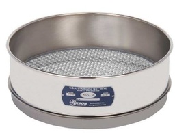 Tamiz 12” Acero Inoxidable, altura completa Nº 4 (4.75 mm) Gilson V12SF #4