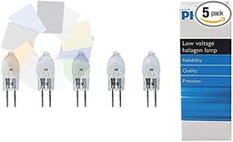 Paquete de 5 bombillas halógenas no reflectoras 5761 de 30 W G4 de 6 V Phillips