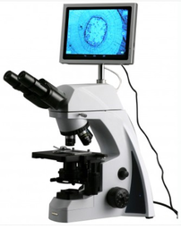 Microscopio Binocular con Cámara y Pantalla Incorporadas De 5MP Marca Amscope Modelo B620-TS-5MP